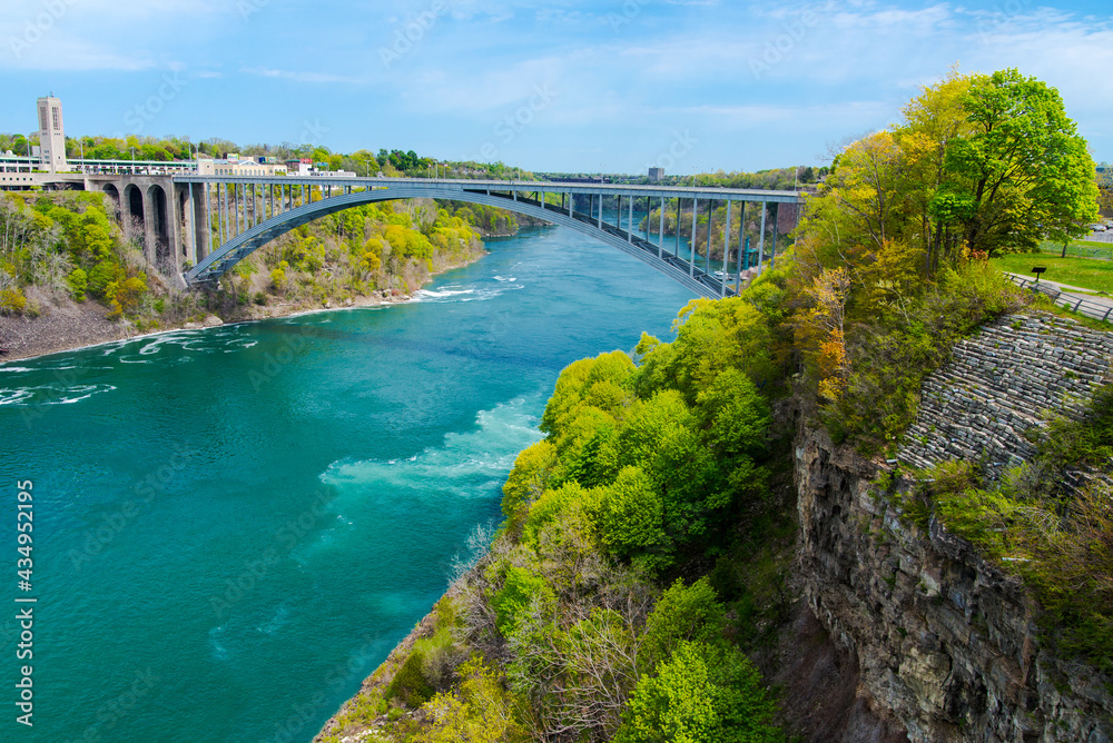 Overbridge Above The Niagara Falls River