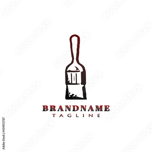 paint tools logo icon cartoon design vector illustration