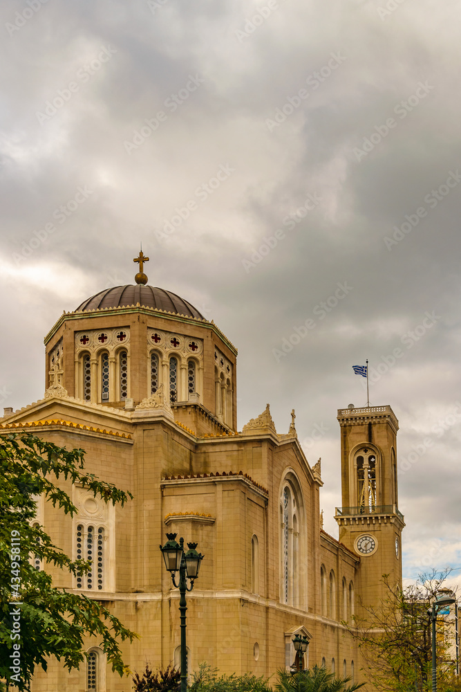 Orthodox Church Exterior, Athens, Greece