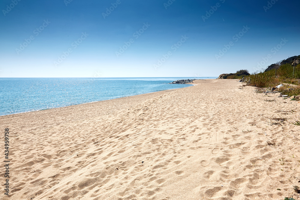 beach in spain