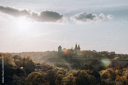 Ukraine Kamyanets Podilsk April 5 2018: Kamyanets-Podilskiy fortress