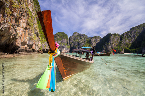 longtail boat in thailand 