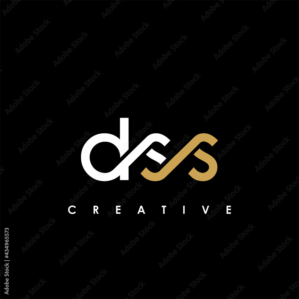 DSS Letter Initial Logo Design Template Vector Illustration DSS Letter Initial Logo Design Template Vector Illustration