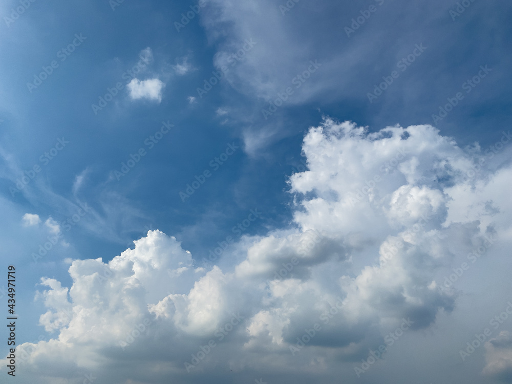blue sky with white clouds blue sky with white clouds