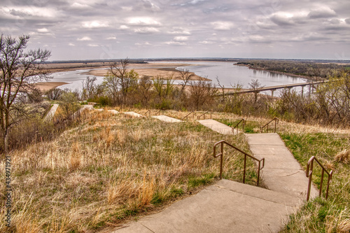 Missouri River National Recreational Area in Spring