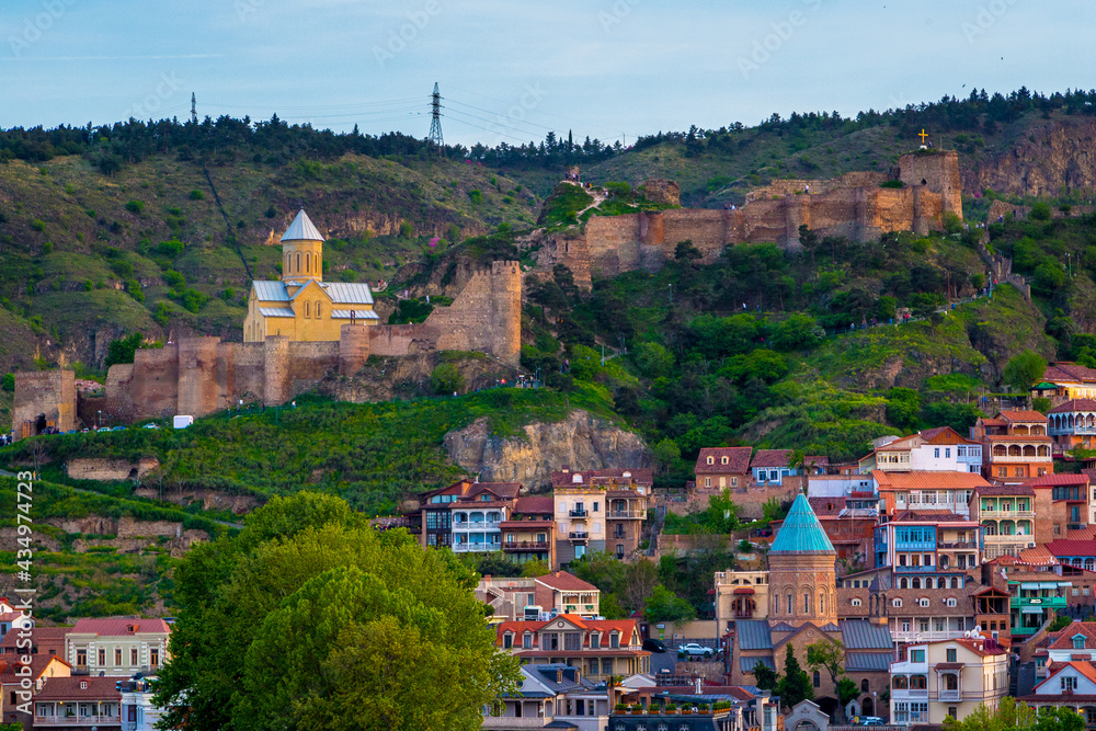 views of Tbilisi Georgia

