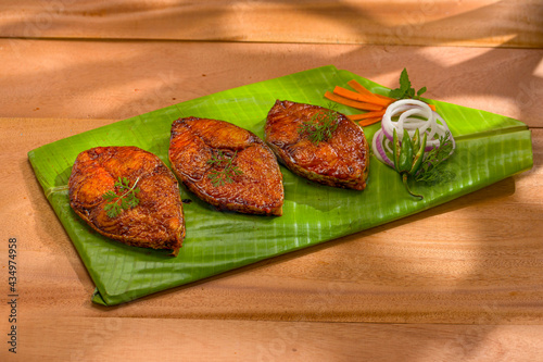 Quadro em tela Seer fish fry