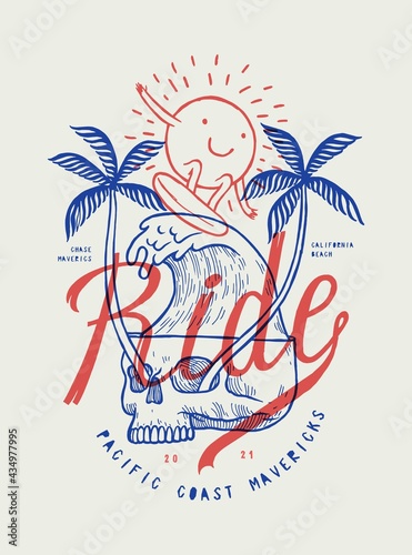 Sun surfing