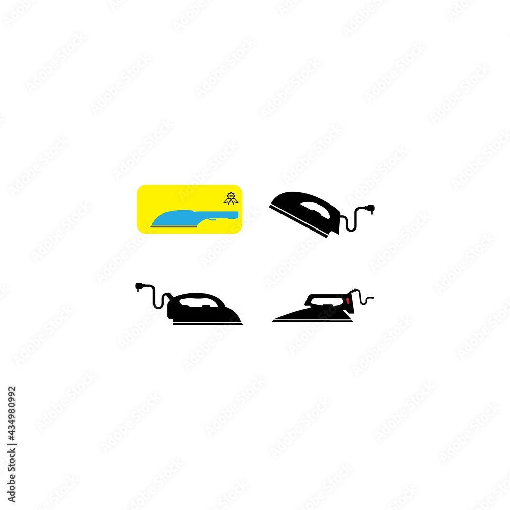 Iron icon logo, vector design Iron icon logo, vector design