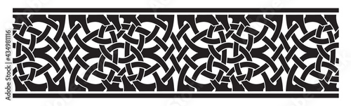 Celtic Ornament. Stencil