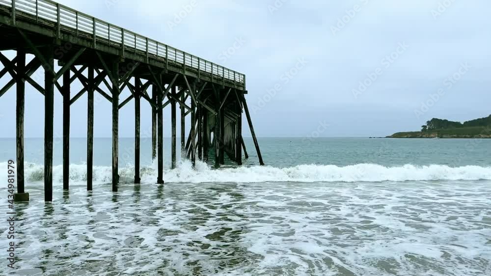 San Simeon per on the William Randolph Hearst Memorial beach, California San Simeon per on the William Randolph Hearst Memorial beach, California