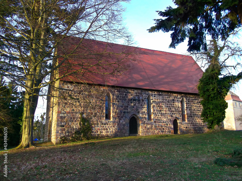 Die evangelische Kirche aus dem 13. Jahrhundert 