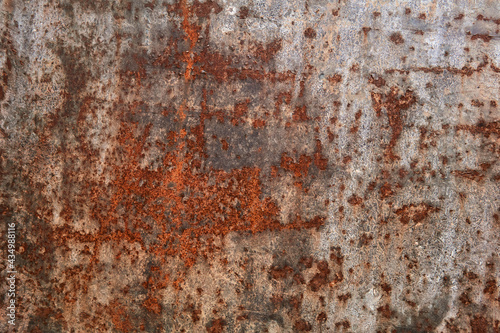 background, texture - rusty surface of an iron sheet