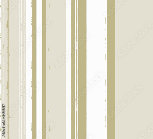 Hand drawn pastel rustic vertical striped seamless pattern design in vector, Ink paint line with torn linen effection linen textured.