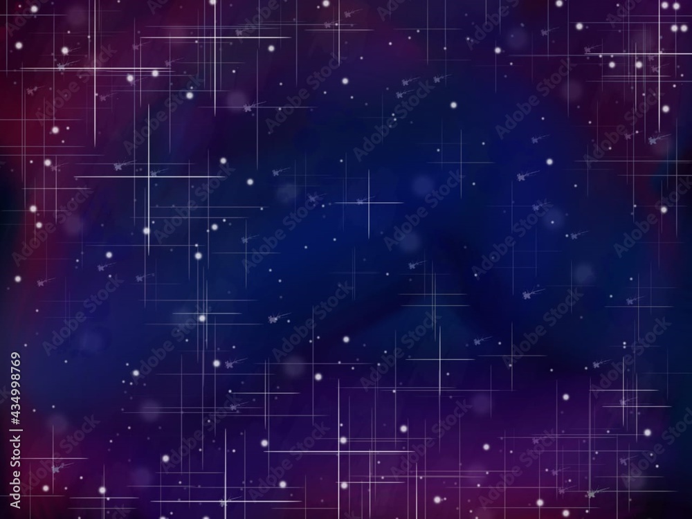 Fondo Abstracto Estrellas Firmamento Azul Fondo Abstracto Estrellas Firmamento Azul