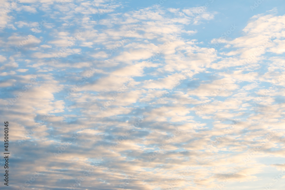 beautiful colorful sky and cloud in twilight time background