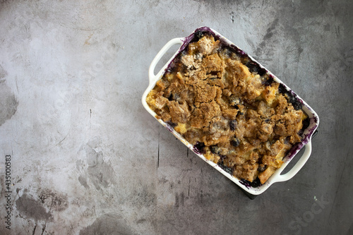 Baked Blueberry French Toas...