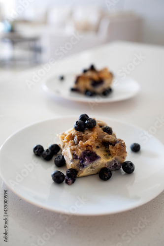Baked Blueberry French Toas...
