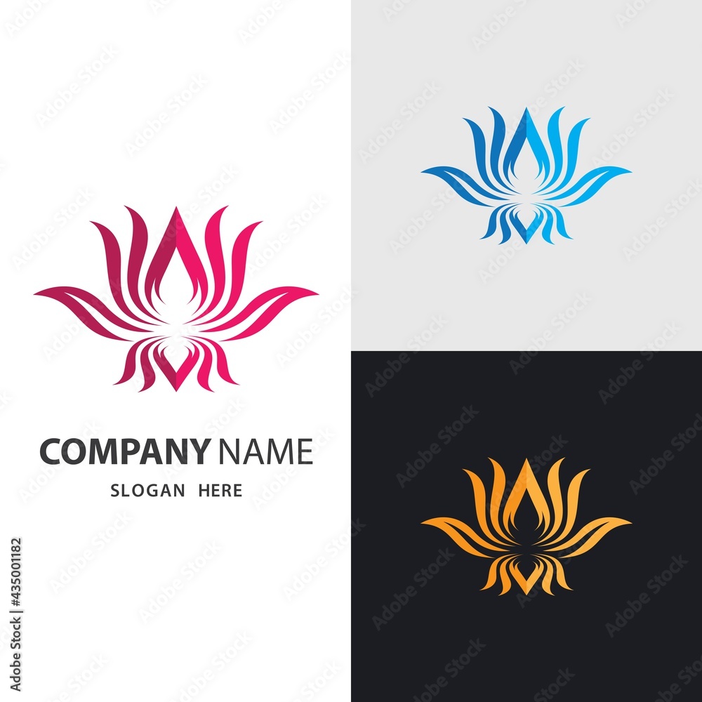 Beauty lotus logo images Beauty lotus logo images