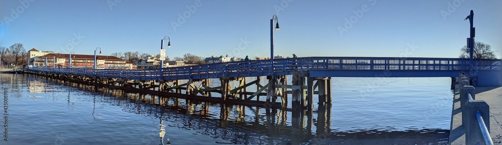 Sheepshead Bay blue bridge