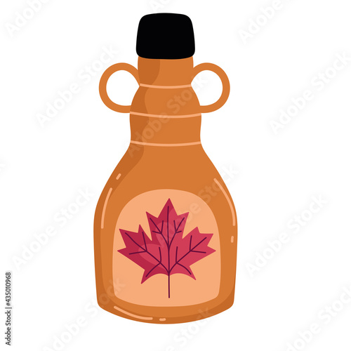 syrup bottle maple