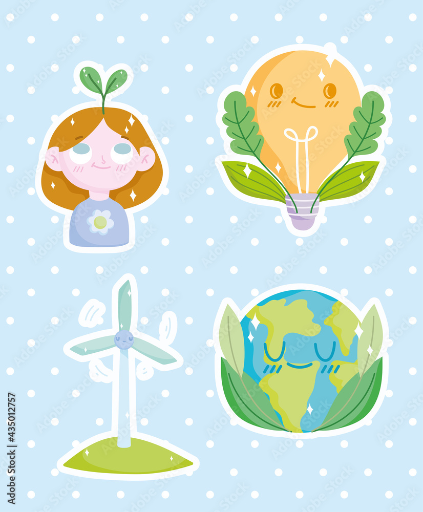 ecology cute set ecology cute set