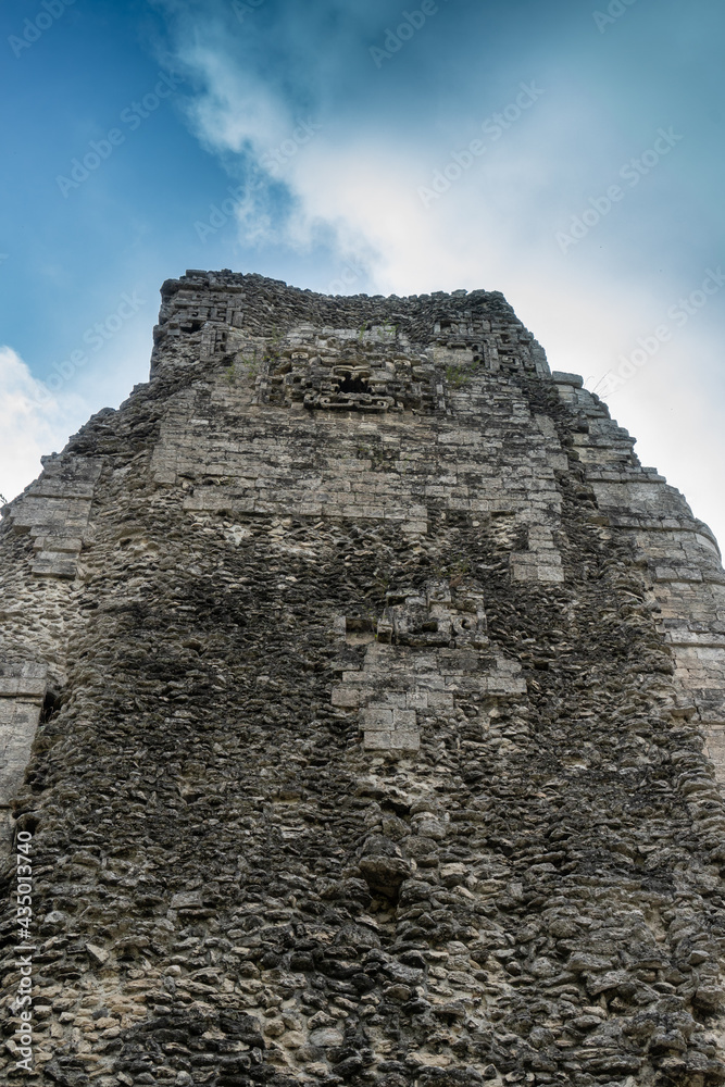 Xpujil Maya Ruin in Campeche, Mexico