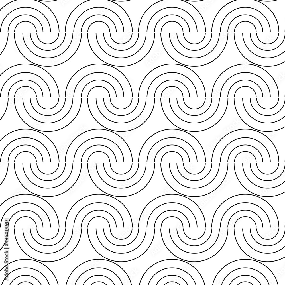 Fototapeta premium Stroke pattern for your design and background
