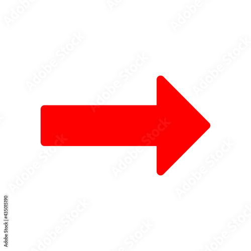 Free Download Red arrow icon vector - GFXLoad