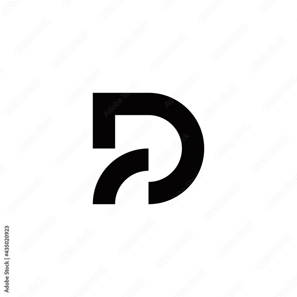 f d fd df initial logo design vector template f d fd df initial logo design vector template