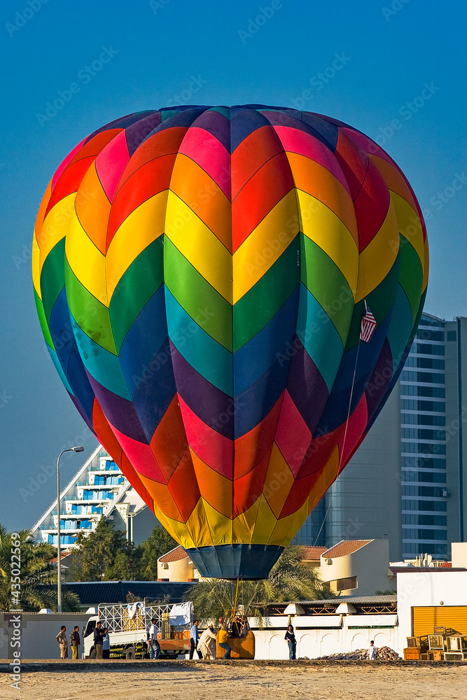 Obraz premium Kesselballons in Dubai