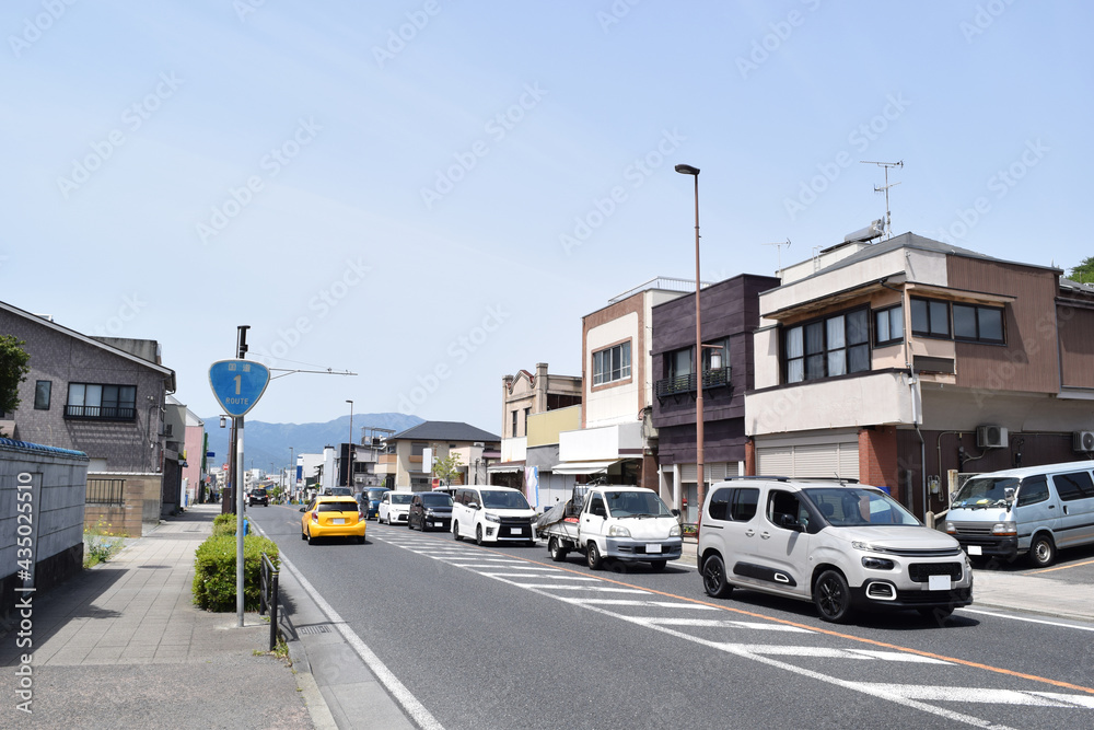 National Route 1 (Odawara City, Kanagawa Prefecture, Japan) National Route 1 (Odawara City, Kanagawa Prefecture, Japan)