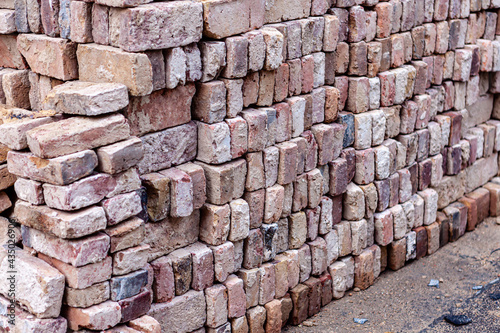 Stapel von Ziegelsteinen