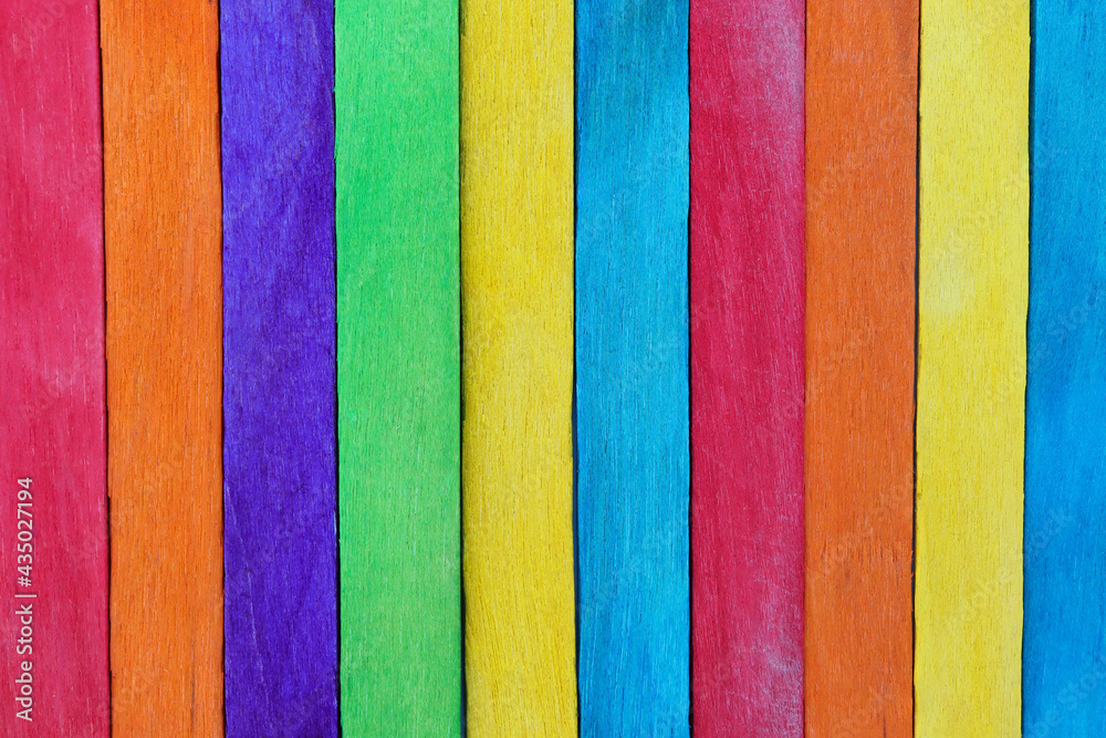 Multicolored Popsicle Sticks in Bulk in Shades of Purple Red Light Blue  Yellow Orange Green for Desktop Background E Stock Photo - Image of  popsicle, purple: 195514152