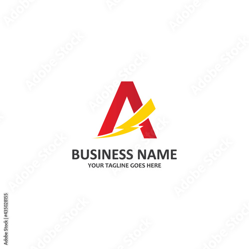 Free Download Premium letter A symbol vector logo - GFXLoad