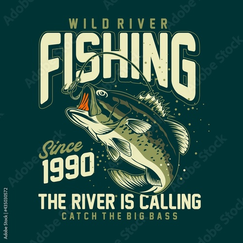 Fishing Graphic illustration photo
