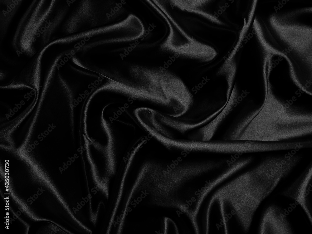 Black cloth texture background