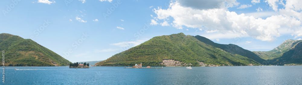 Panoramic View of Perast, Montenegro