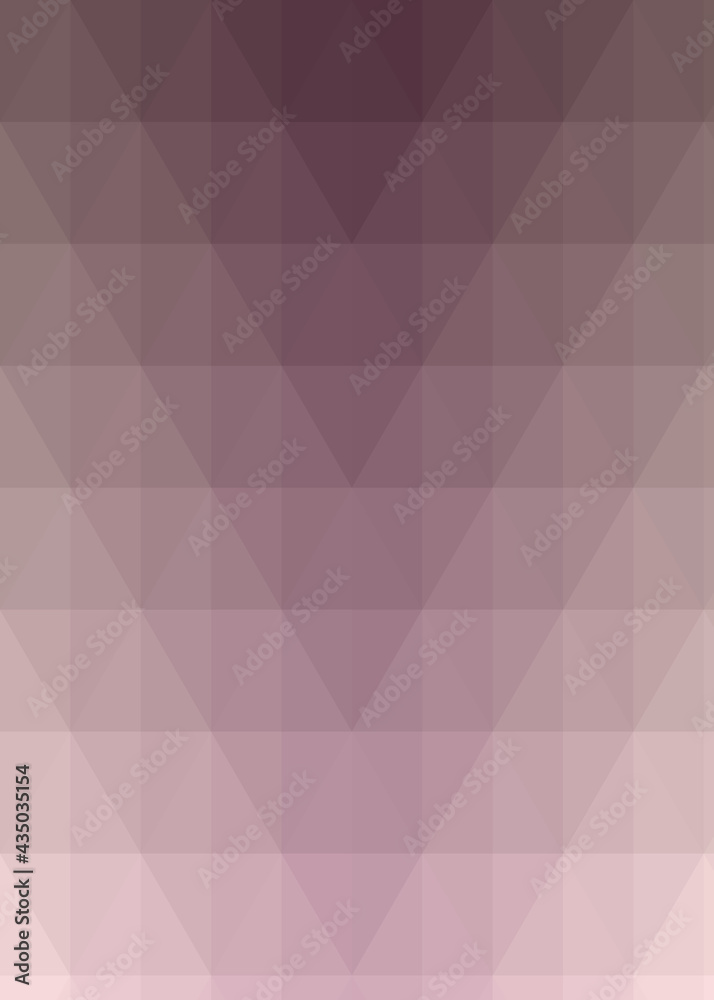 Fototapeta premium Abstract color Low-Polygones Generative Art background illustration