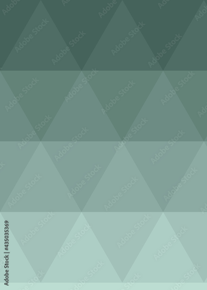 Fototapeta premium Abstract color Low-Polygones Generative Art background illustration