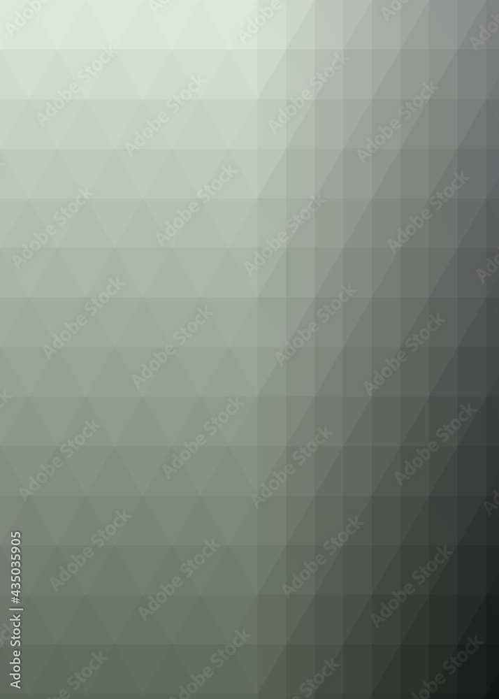 Obraz premium Abstract color Low-Polygones Generative Art background illustration
