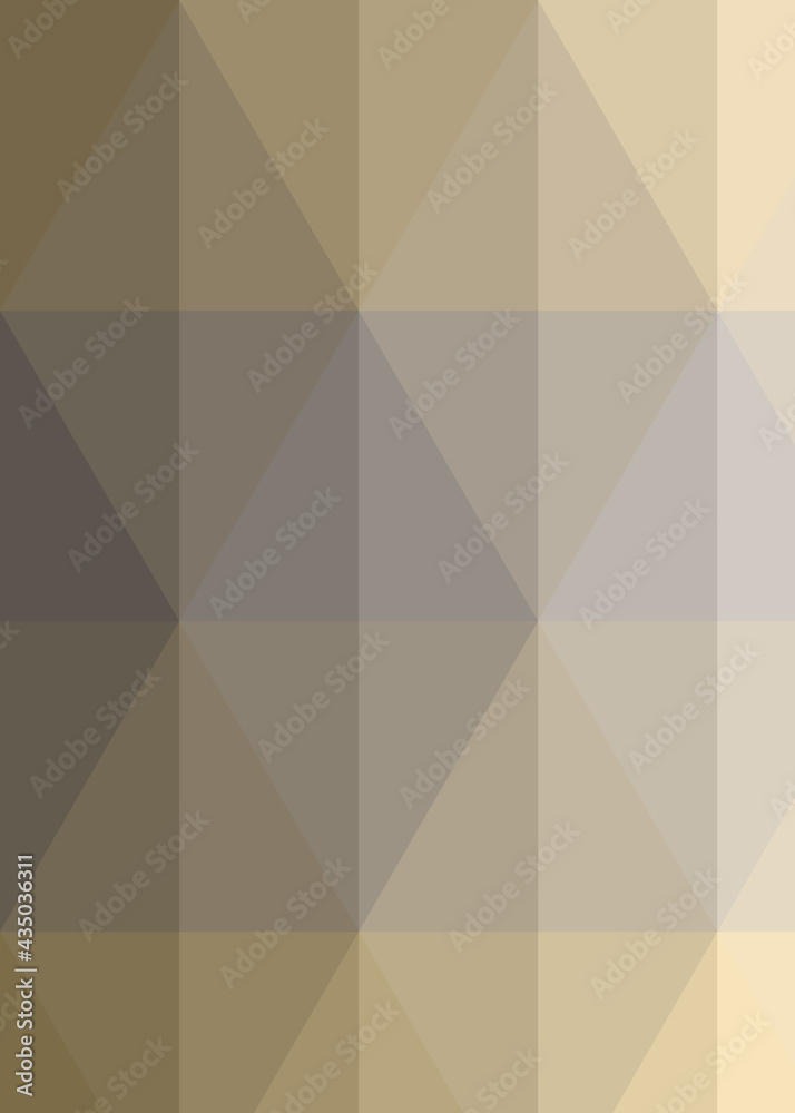 Obraz premium Abstract color Low-Polygones Generative Art background illustration