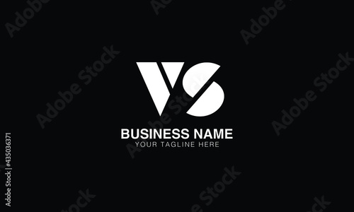 VS V S initial logo | initial based abstract modern minimal creative logo, vector template image. luxury logotype logo, real estate homie logo. typography logo. initials logo