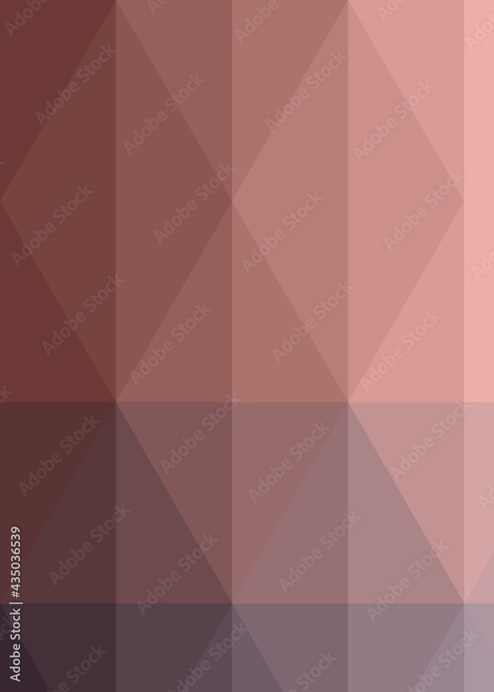 Fototapeta premium Abstract color Low-Polygones Generative Art background illustration