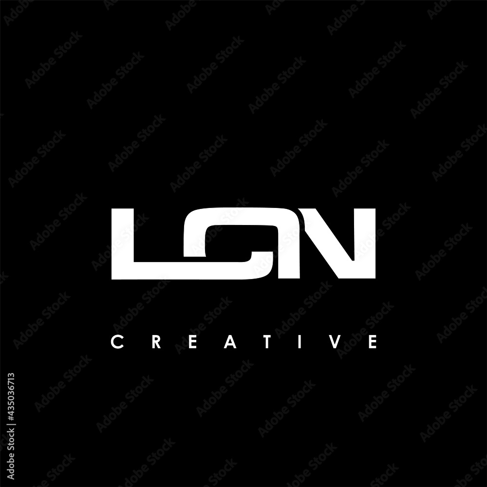 LCN Letter Initial Logo Design Template Vector Illustration LCN Letter Initial Logo Design Template Vector Illustration