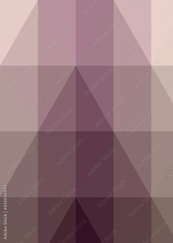 Fototapeta premium Abstract color Low-Polygones Generative Art background illustration