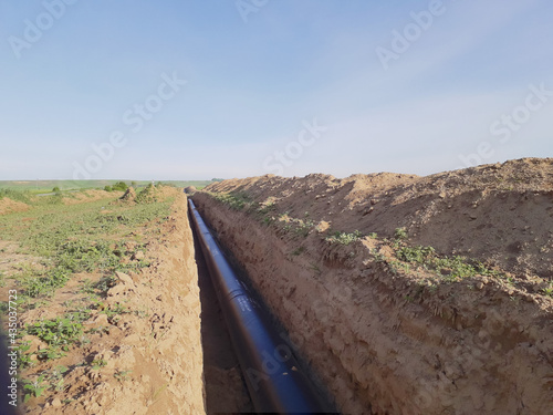 Industrial underground pipeline programs photo