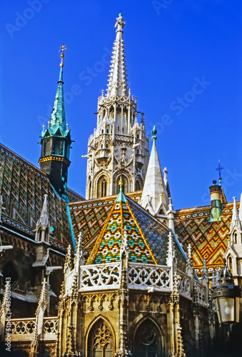 Canvas Print Matthias Church, Budapest