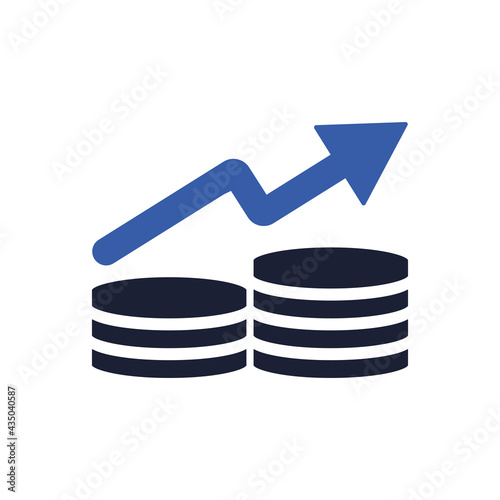 Economical Growth Icon