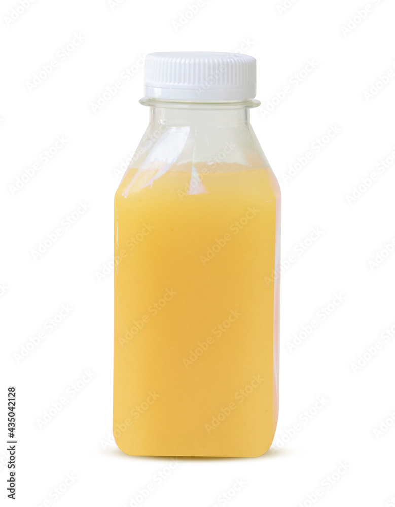 Krachai Juice in plastic bottle isolated. ( Chinese Ginger, Galingale, Kaempfer, Boesenbergia rotunda, Krachai ) On white background. clipping path. Krachai Juice in plastic bottle isolated. ( Chinese Ginger, Galingale, Kaempfer, Boesenbergia rotunda, Krachai ) On white background. clipping path.